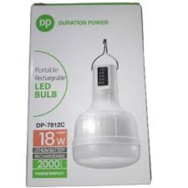 duration power portable led bulb-dp 7812