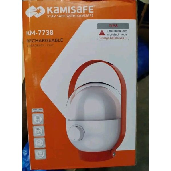 kami safe rechargeable emergency light-km-5819n